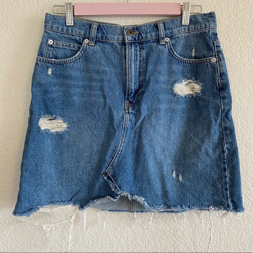 Free People We the Free Denim Skirt